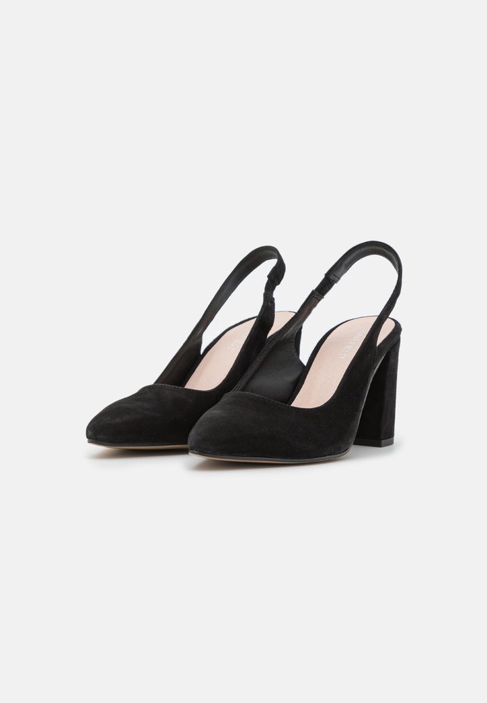 Talons Anna Field Block heel Noir Femme | EAU-0918674